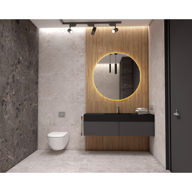 24" x 47" Porcelain Floor & Wall Tile, Natural