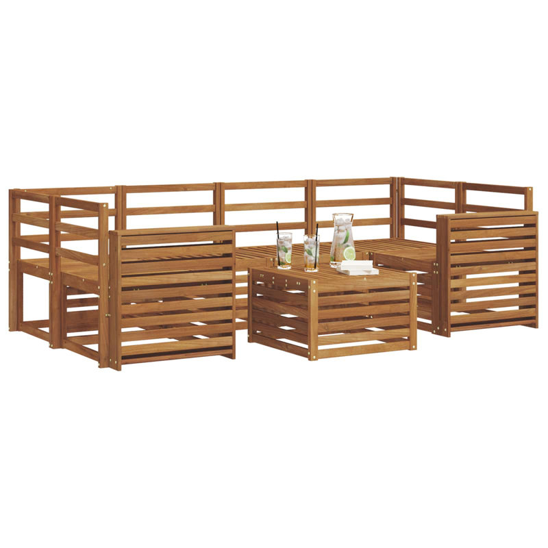 245cm Wide Patio Sectional Set