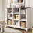 9-cube Bookcase, 3 Tier Shelf Cube Storage Organizer, Wood Cube Bookshelf With Anti-tip-1340507228