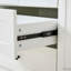 Grand garde-manger moderne avec 6 portes, armoire de rangement l 53,2 po x l 17,7 po avec tiroirs, tablettes réglables, plateaux coulissants et support à vin pour la salle à manger-1460007083