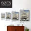 Reproduction encadrée NAUTICAL Series Lxxiv - bois massif-2087854338-2087854396