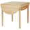 Table de cuisine en bois Jazzae, tables à abattants pour petits espaces, table de salle à manger pliante