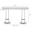 Kamile 53.5'' W Solid Wood Console Table