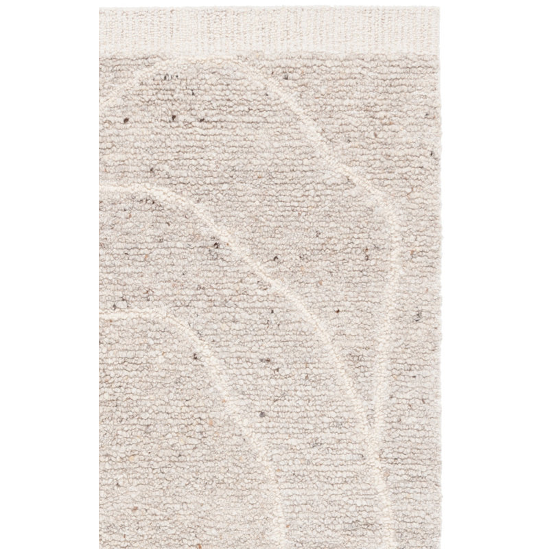 Natura 804 Hand Tufted Wool Pile Abstract Rug, Runner 2'3" x 8'