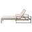 Outdoor 5-Position Chaise Lounge With Cushion-1364978068