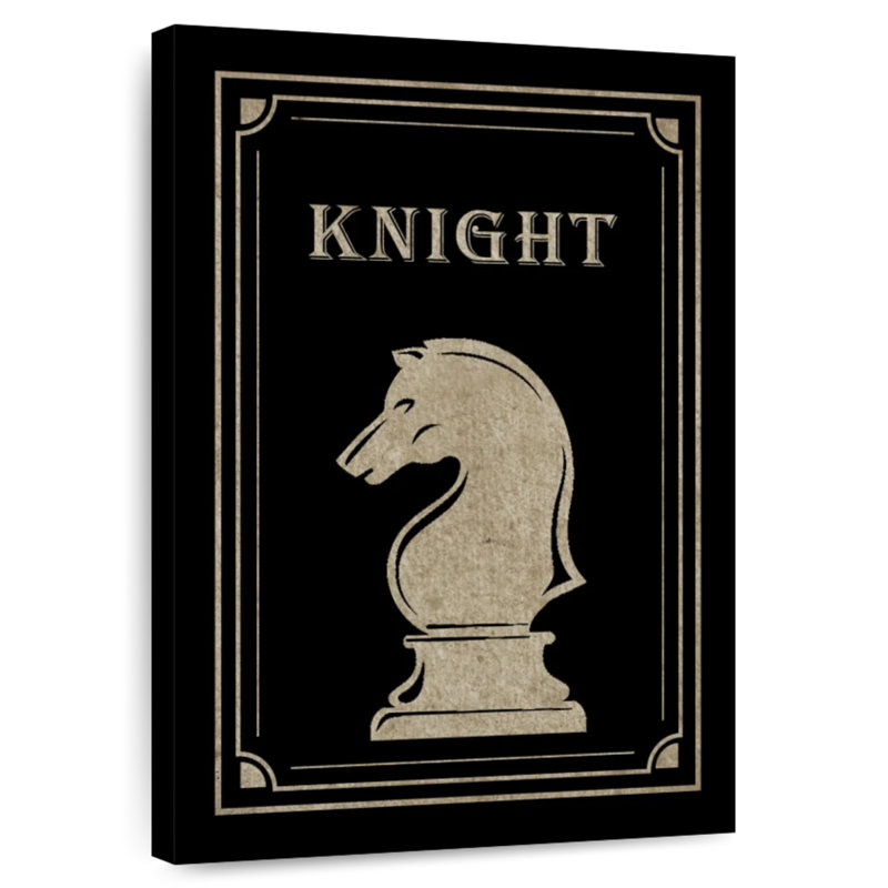 Senne Chess Knight, 45" H x 30" W