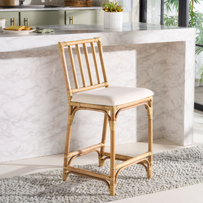 Tabouret de bar avec coussin Mylinda