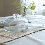Libbey Baker's Basics 2-Piece Glass Casserole Baking Dish Set With Glass Covers