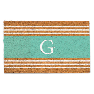 Non-Slip Striped Outdoor Doormat