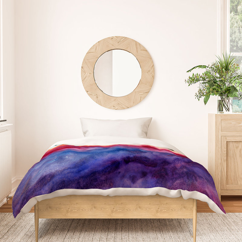 Jacqueline Maldonado Modern & Contemporary Polyester Abstract Duvet Cover, Twin