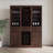 Modular Wine Bar Cabinet with Spacious Storage, Ideal for Dining and Living Room Organization