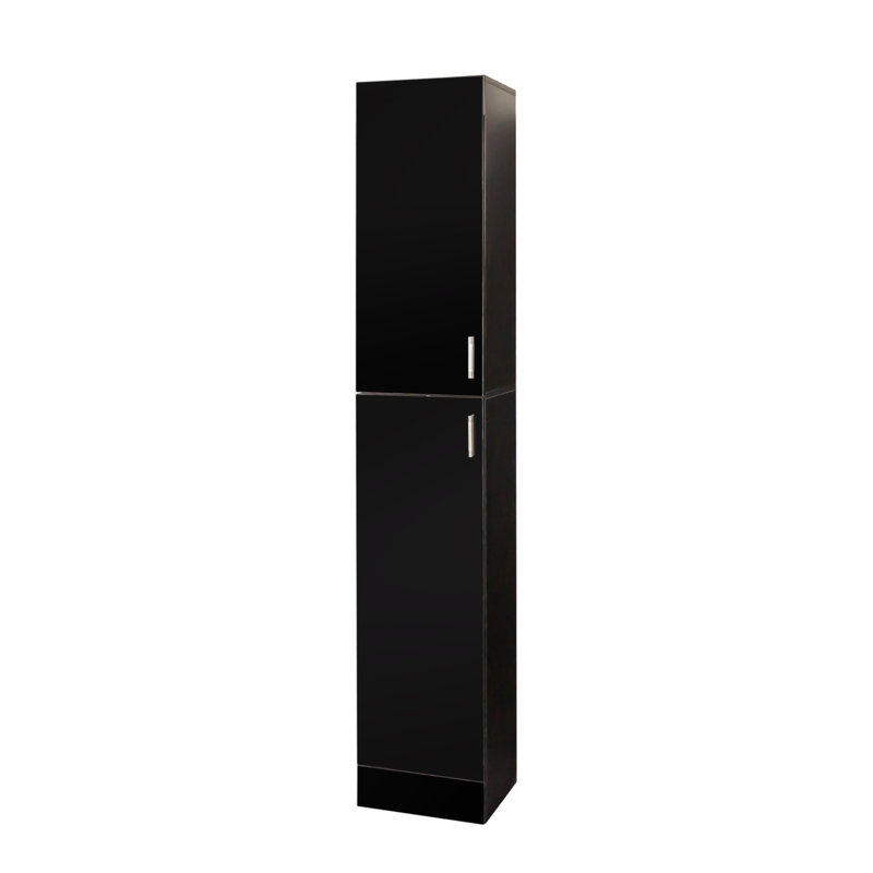 Modern Freestanding Cabinet, Black