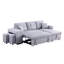 Canapé-lit modulaire réversible 93 po Modern