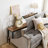 Rustic Console Table With Charging Station Narrow Sofa Table Behind Couch Table With Outlets And USB Ports-1657016229-1657939747