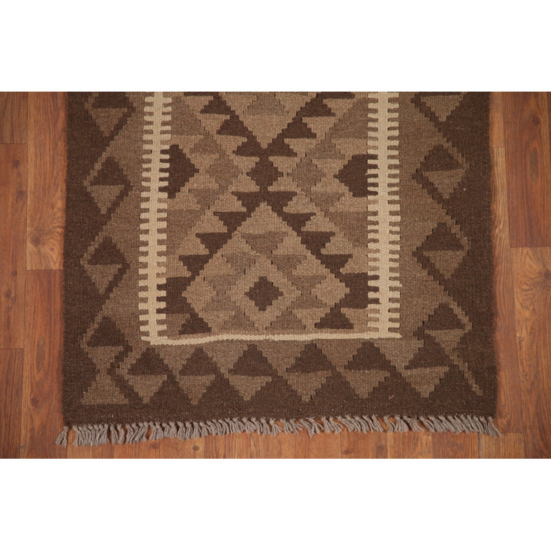 Geometric Kilim Oriental Area Rug 3x4