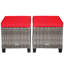 Repose-pieds avec coussin Costway