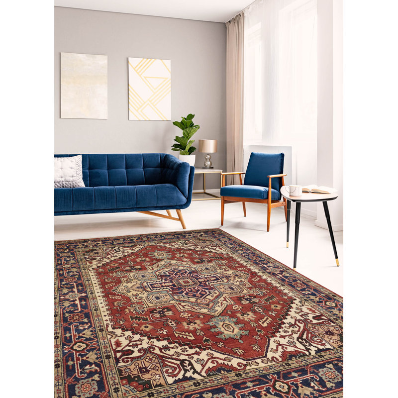 Tapis cuivre Serapi Heritage 8 pi 0 po x 10 pi 0 po