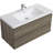 42" Wall-Mounted Bathroom Vanity Cabinet with Top Basin and Soft Close Drawers-99418999