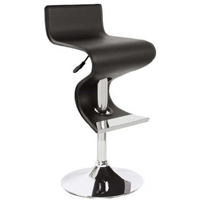 Dilsad Swivel Upholstered Adjustable Height Counter Stool