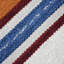 Tapis rectangulaires en laine tissés à la main Bilaal - Tissu rectangulaire | Orange et bleu | Design contemporain | Tapis de salon, chambre à coucher-417616609