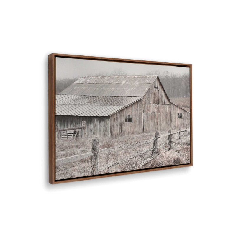 «Weathered Grace heureusement» par Lori Deiter, reproduction d'art, Toile avec cadre, Brun, L 24 po x H 18 po
