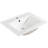 24 Inch Ceramic Bathroom Vanity Top - Glossy White Basin, 24"D X 18.3"W 6.7"H, 0.81" Countertop Thick, 4.72" Internal Sink Depth For Ceramic, Thickness,
