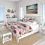 Ensemble de housse de couette Vintage Beige Minimalisme-2135419285