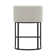27" H Counter Height Bar Stools Set Of 4, Modern Barrel Counter Stools With Backrest And Arms, Metal Frames, Upholstered Accent Barstools For Kitchen Island