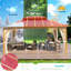 16 pi L 12 pi. D Pavillon de jardin en aluminium-75666191