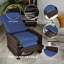 Fauteuil inclinable inclinable en rotin 360 °