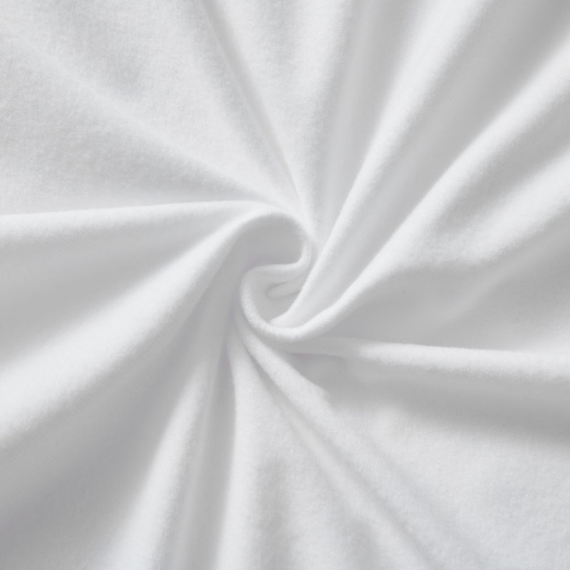 Ensemble de draps en microfibre douce Sweet Collection, Ensemble de draps pour très grand lit avec 2 taie, Blanc