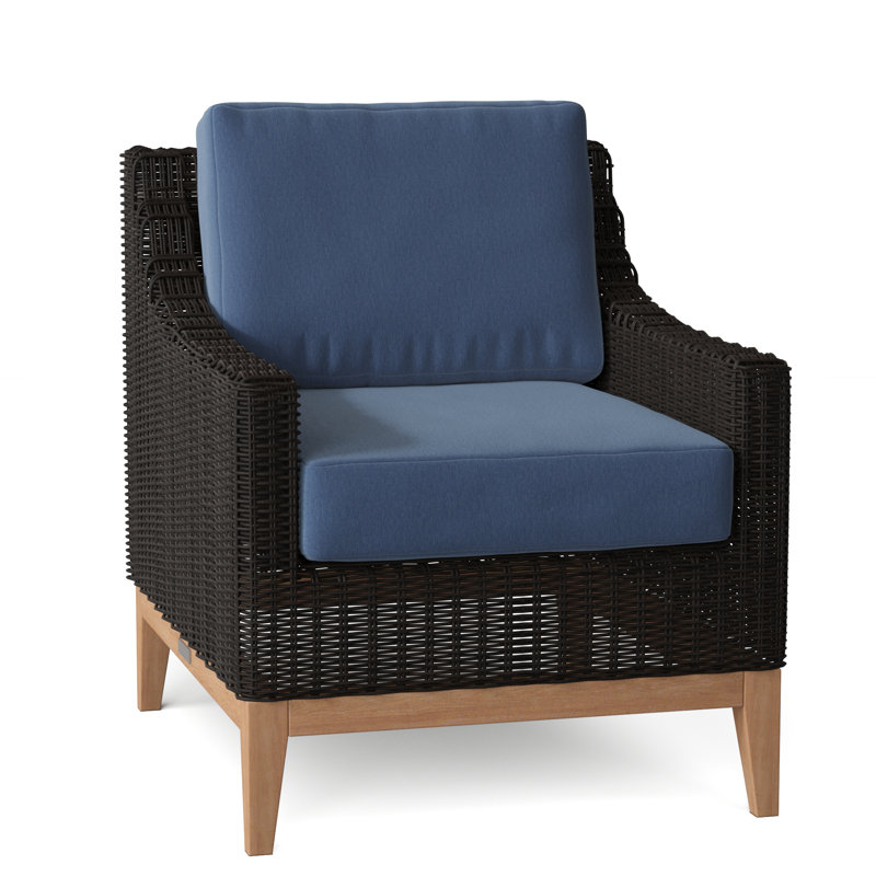 Frances Outdoor Lounge Chair, Ash, Frances Black