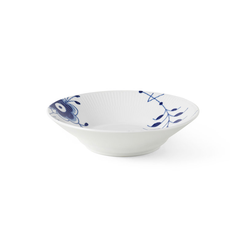 Royal Copenhagen Blue Fluted Mega Plate Deep 8.27"