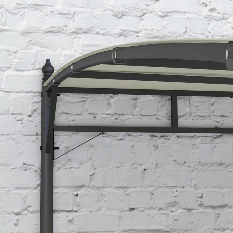 UV-Resistant 13 Ft. W x 10 Ft. D Steel Patio Gazebo