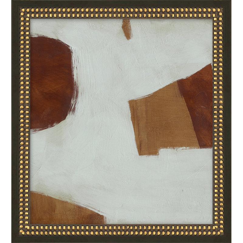 Elements 1 par Thom Filicia - Peinture, Encadré en papier doré, H 16 po x l 16 po x P 1,63 po