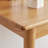 Solid Oak Wood Computer Desk with Drawer – 39.3" Home Office Writing Table