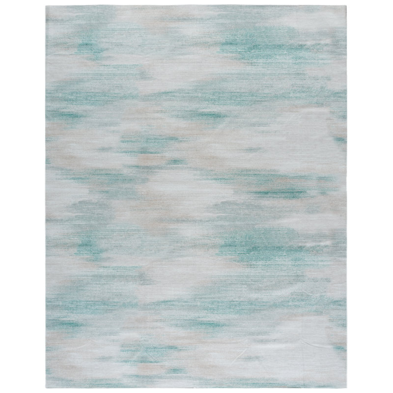 Brashears Performance Machine Washable Abstract Rug, Rectangle 8' x 10'