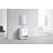 24.01'' Single Bathroom Vanity with Acrylic Top-84921287