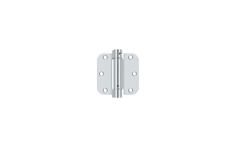 Steel Hinge, Polished Chrome