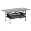 Table de camping pliante en aluminium