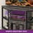 Farmhouse Corner TV Stand With Power Outlet For 55/50 Inch TV