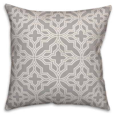  Geo Quatrefoil Pillow Cover & Insert