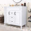 Meuble-lavabo simple en bois avec comptoir Eesah, armoire et tiroirs de rangement multifonctionnels Eesah-2007401407-1996748056