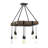 Eleesia 8 - Light Bronze/Brown Cluster Pendant