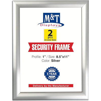 Affiche de sécurité en aluminium