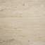 Table basse Rupani Travertine + Pied en bois de manguier