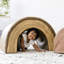 Tunnel pour arbre ECR4Kids SoftZone et grimpeur, ensemble de jeu pour tout-petit, chocolat
