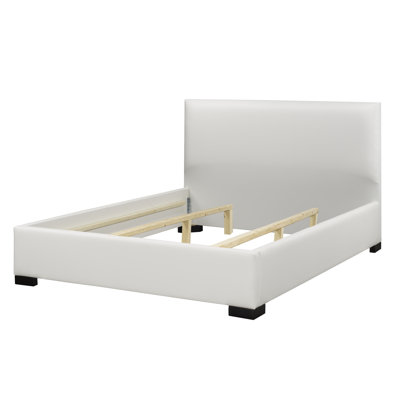 Lit-bateau tapissier à profil bas