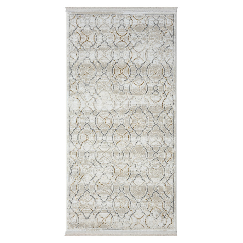 Noemi cream Rug, Rectangle 80 x 150cm
