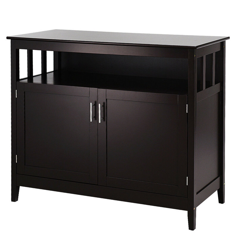 Table buffet en bois Bellbrook, Brun
